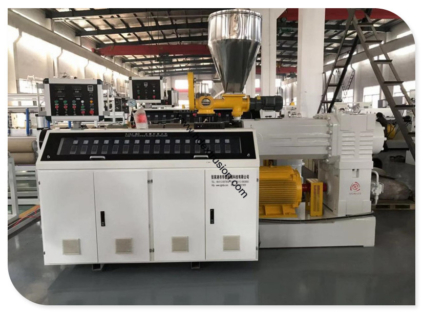 Conical Twin Screw Extruder PVC Extrusion Machine Buy PVC extruder